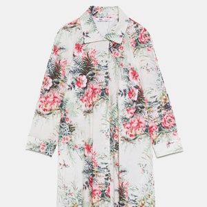 Zara Tropical Midi Dress